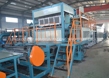 Full Automatic Rotary Type Pulp Tray Machine , Auto Egg Carton Forming Machine