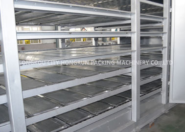 Full Automatic Rotary Type Pulp Tray Machine , Auto Egg Carton Forming Machine