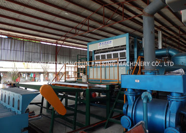 Energy Saving Automatic Egg Tray Forming Machine / Pulp Tray Making Machine