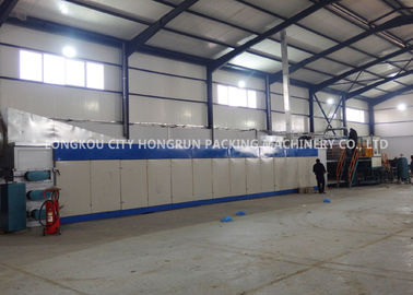 Blue Color Paper Egg Tray Machine With Multilayer Dryer Dimension 30*6*4M