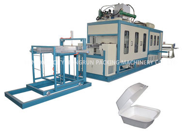 Touch Screen Control Foam Food Container Machine Hydraulic Pneumatic Servo Drive