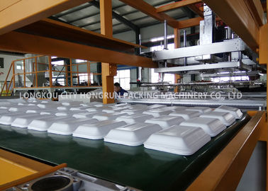 Wind Cooled Lunch Box Making Machine , Plastic Foam Sheet Extrusion Machinery