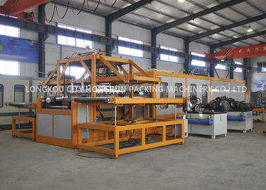 Wind Cooled Lunch Box Making Machine , Plastic Foam Sheet Extrusion Machinery