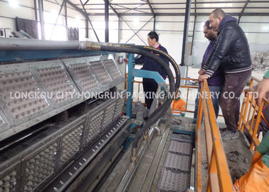 Rotary Waste Paper Egg Tray Machine , Egg Tray Production Line