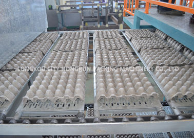Rotary drum Egg Tray Machine , 4000PCS/H Recycled Paper Egg Tray Production Line