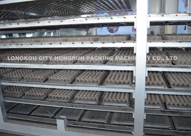 High Speed Pulp Molding Machine , Paper Pulp Egg Tray Production Line