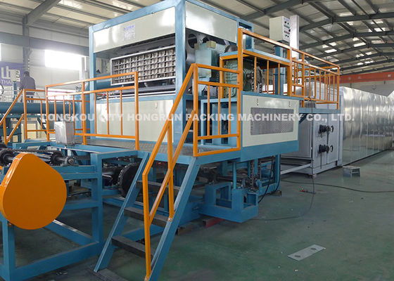 4000pcs/h 8 は回転式タイプ自動卵の皿機械 6 つの層の乾燥ラインと味方します